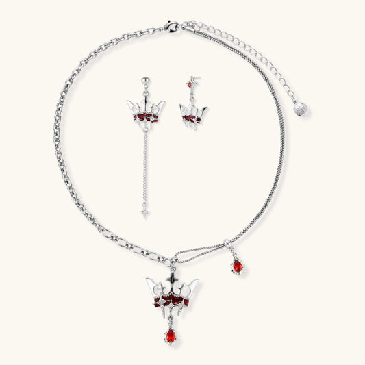 Lady Macbeth Royal Crimson Crown Set by Angelus Noctra