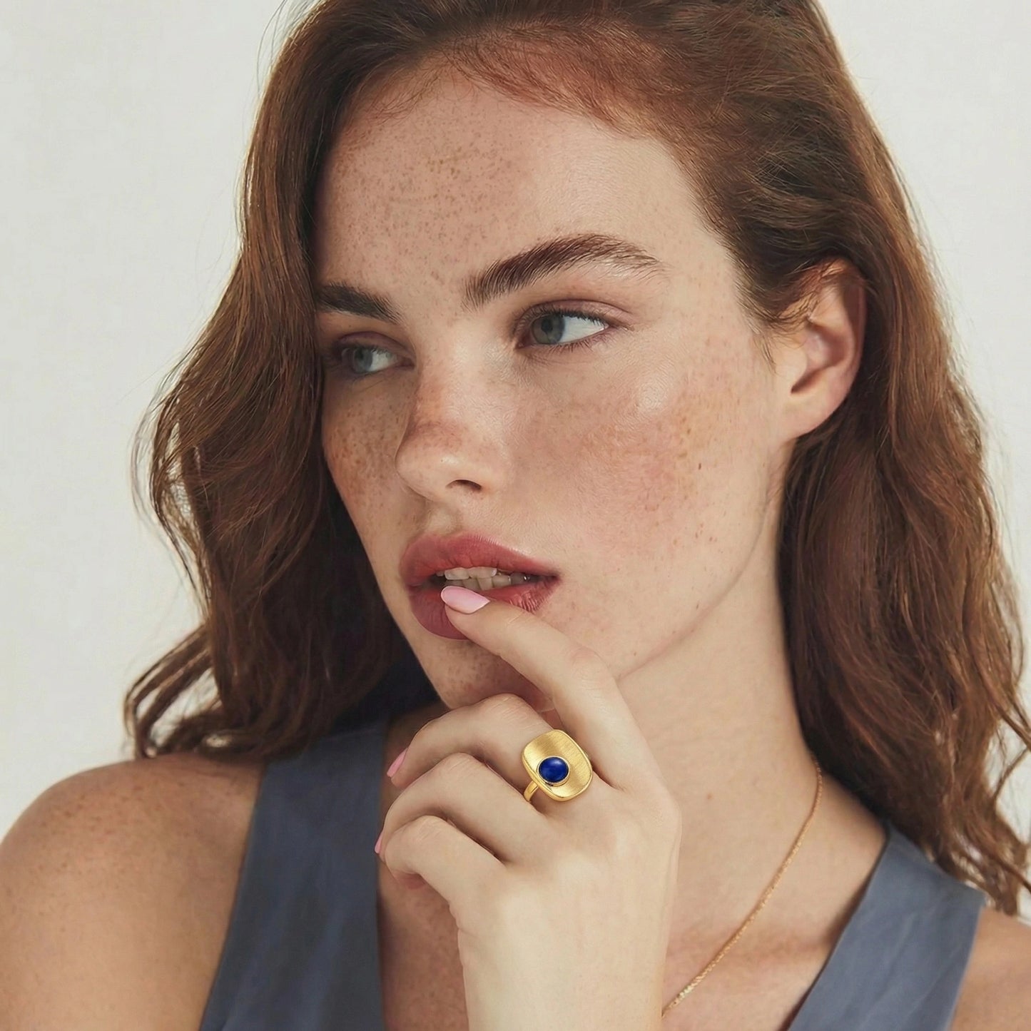Lenore Cosmic Truth Ring by Angelus Noctra