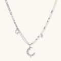 Ligeia Celestial Moon Necklace by Angelus Noctra