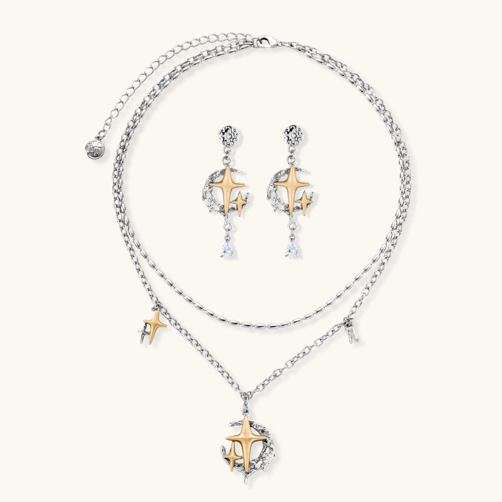 Ligeia Celestial Star Moon Set by Angelus Noctra