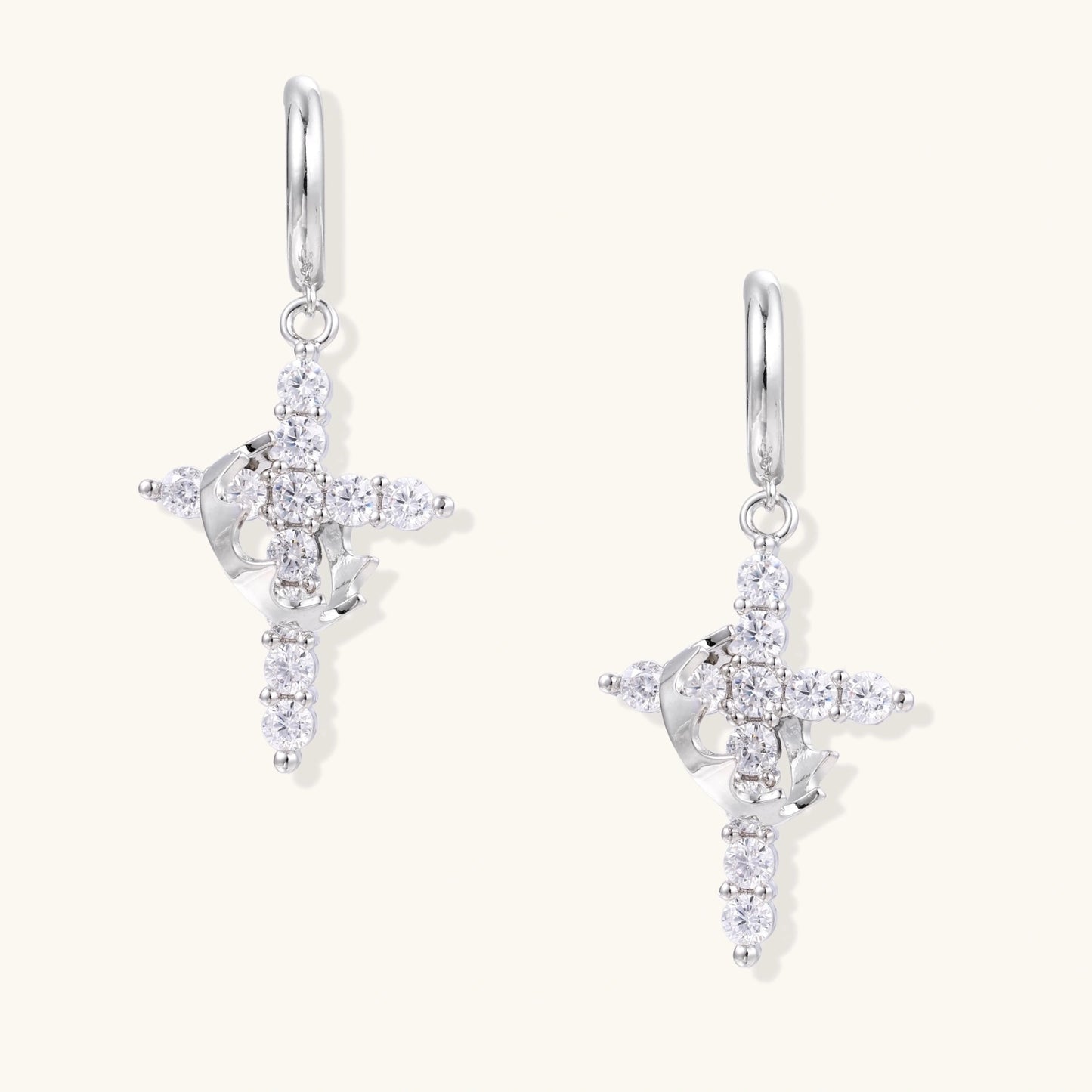 Divine Cross Drops by Angelus Noctra