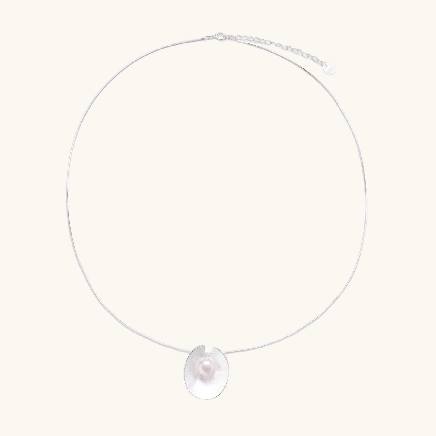 Luna Pearl Pendant by Angelus Noctra
