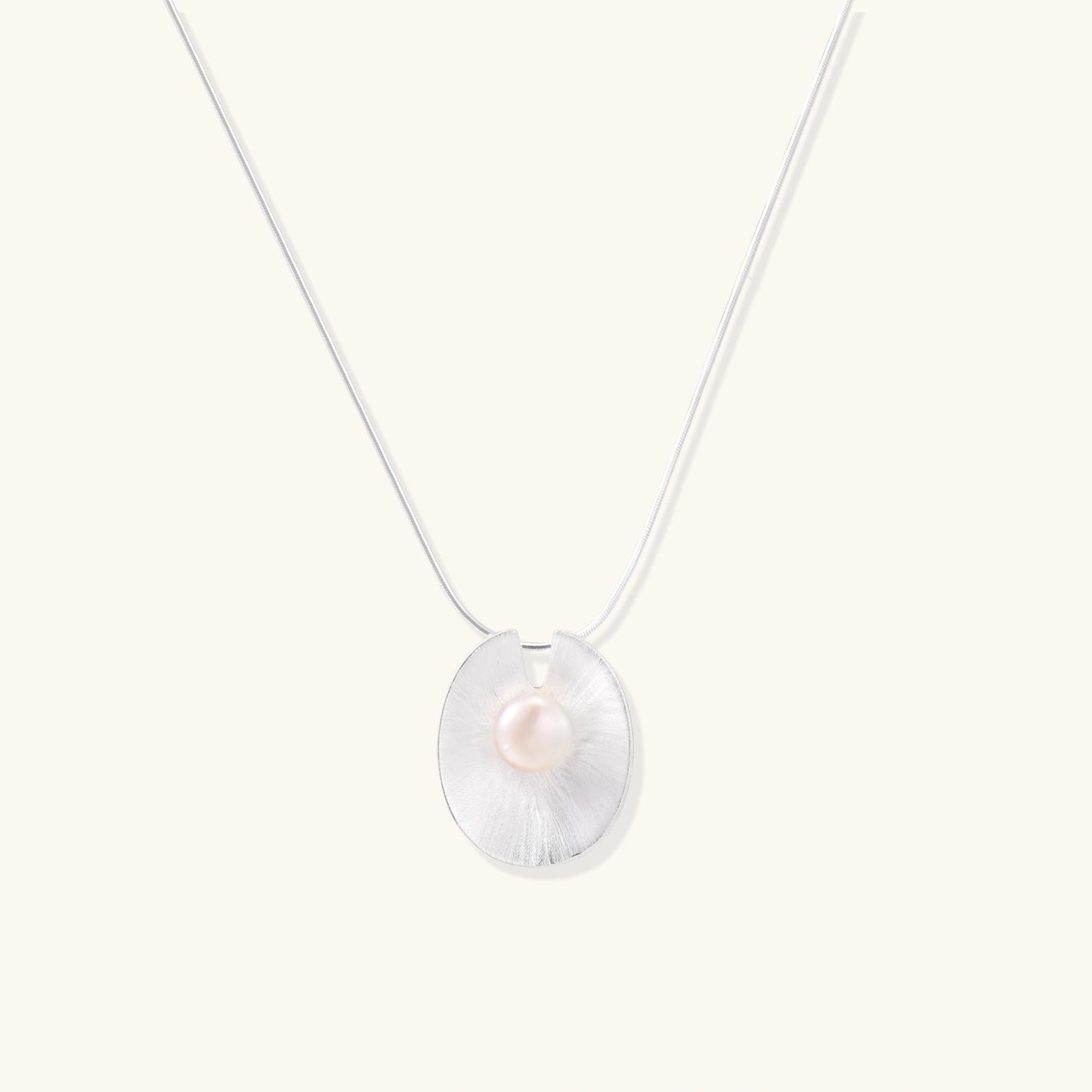 Luna Pearl Pendant by Angelus Noctra