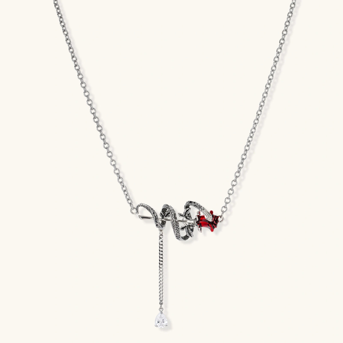 Nevermore Serpent Rose Set by Angelus Noctra