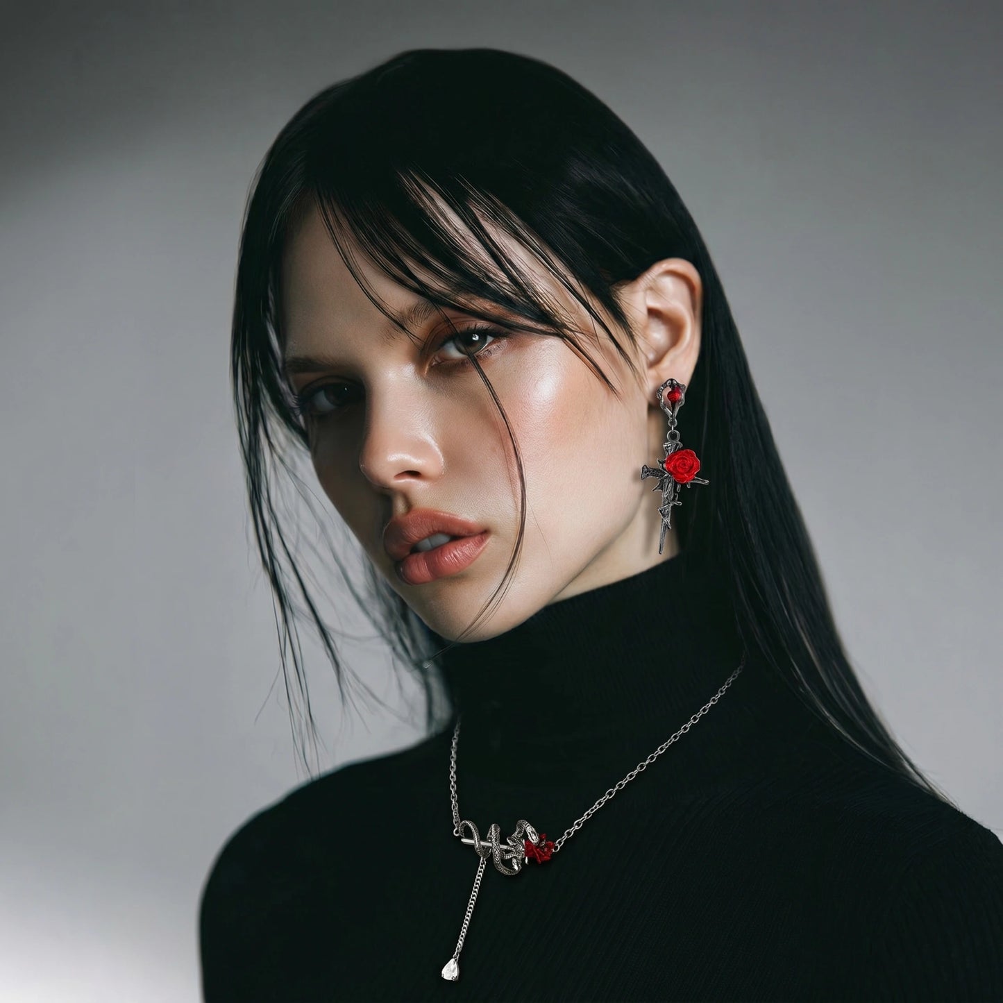 Morella Serpent Mystique Necklace by Angelus Noctra