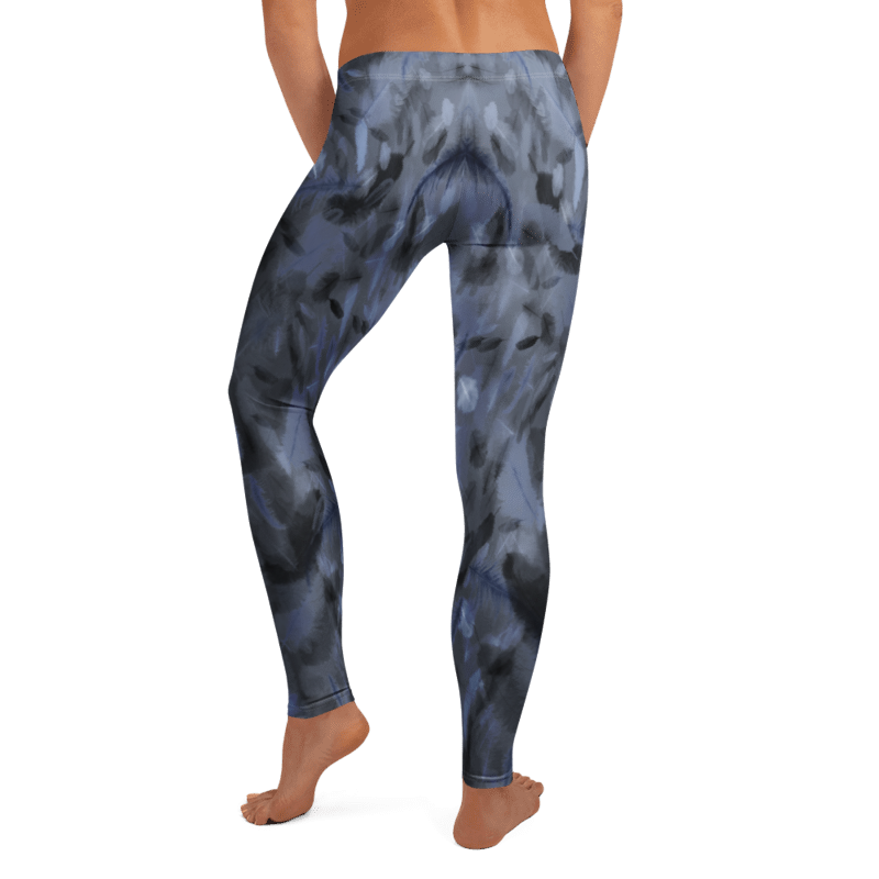 Raven Feathers Leggings